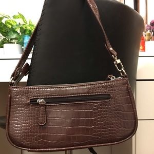 Brown Baguette Bag